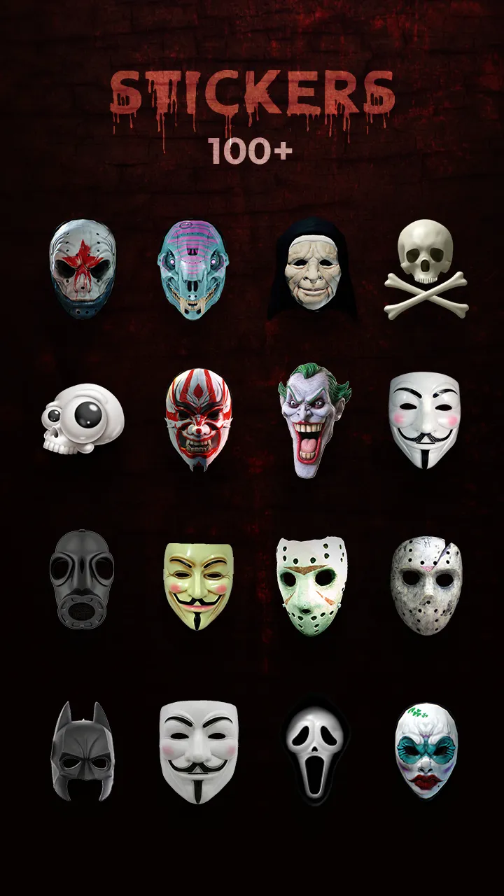 Anonymous Horror Stickers | Indus Appstore | Screenshot