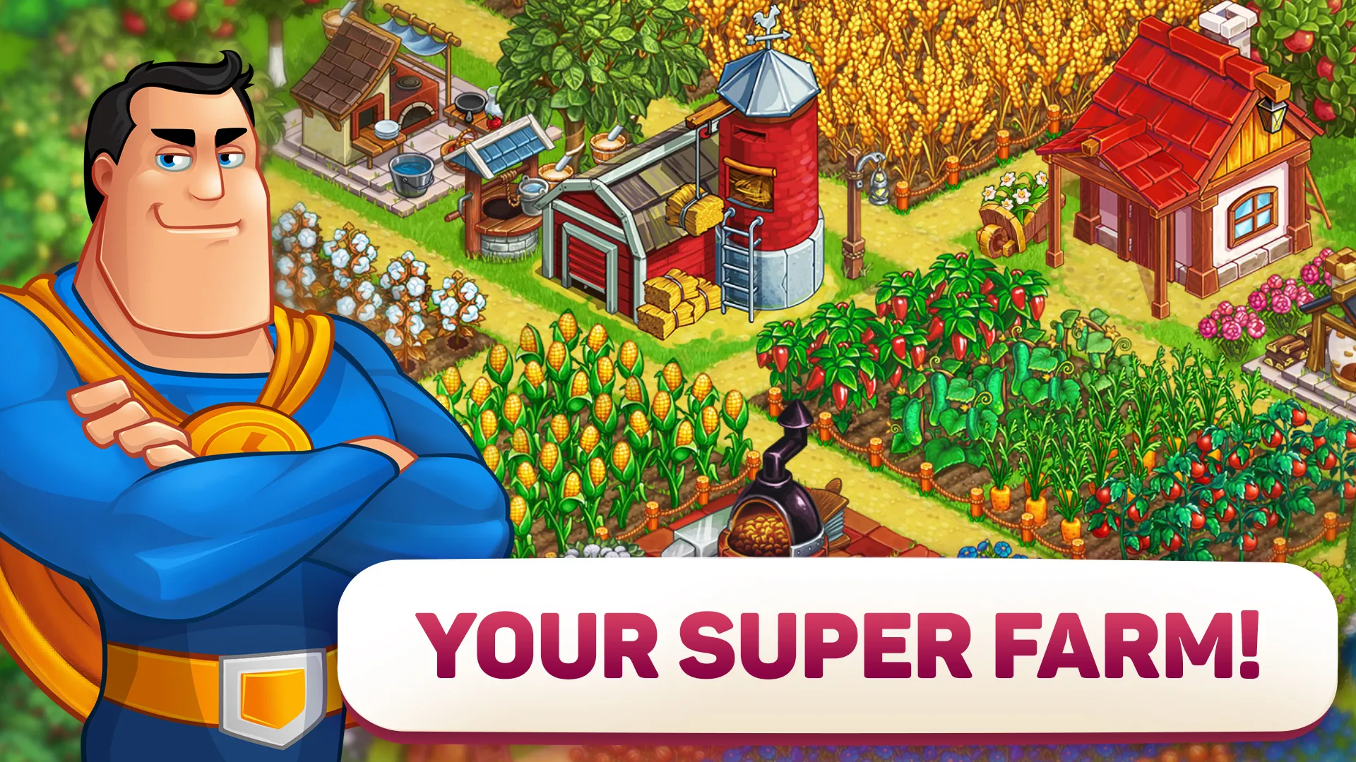 Superfarmers: Superhero Farm | Indus Appstore | Screenshot