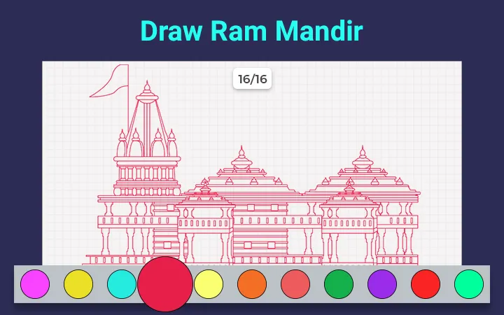 Drawing Lord Ram | Indus Appstore | Screenshot