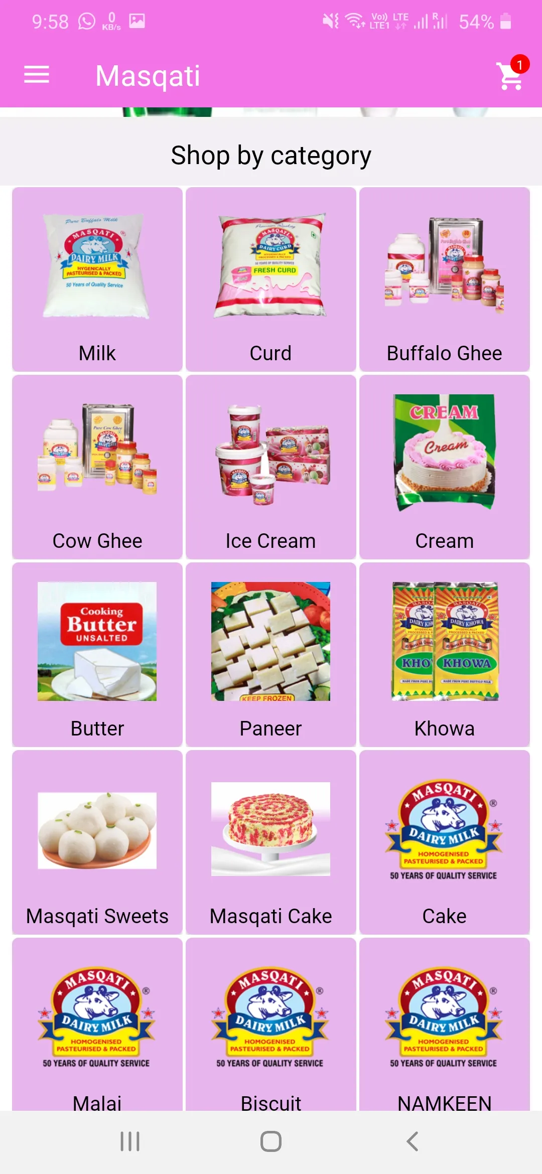 Masqati Dairy | Indus Appstore | Screenshot