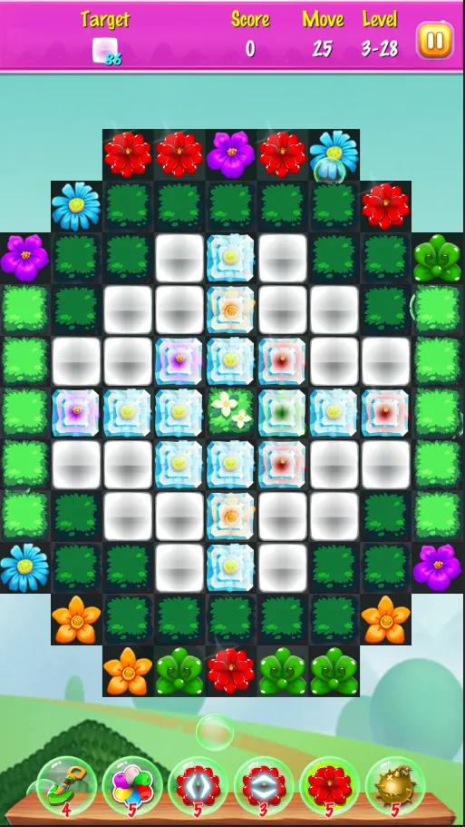 Flower Garden Match Blast | Indus Appstore | Screenshot