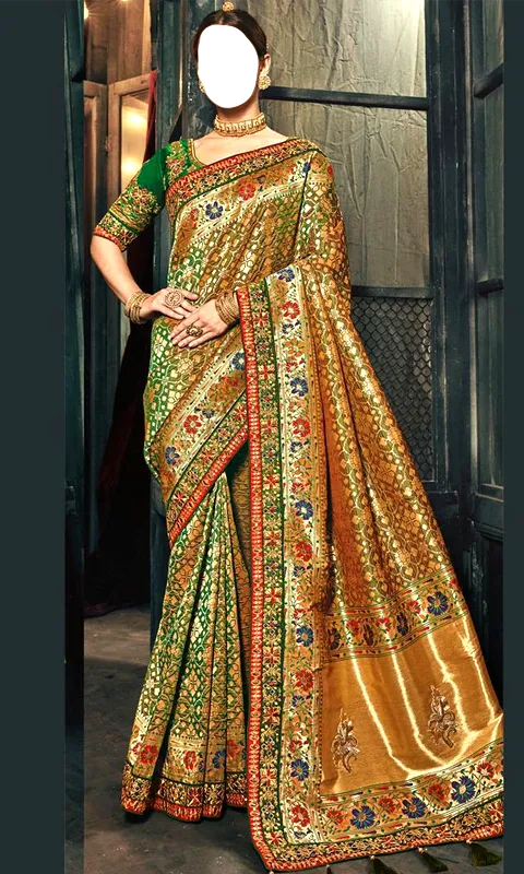 Pattu Sarees Photo Suit | Indus Appstore | Screenshot