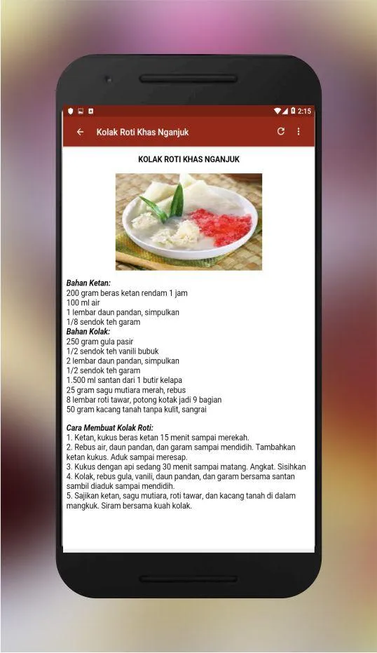 resep kolak lengkap | Indus Appstore | Screenshot