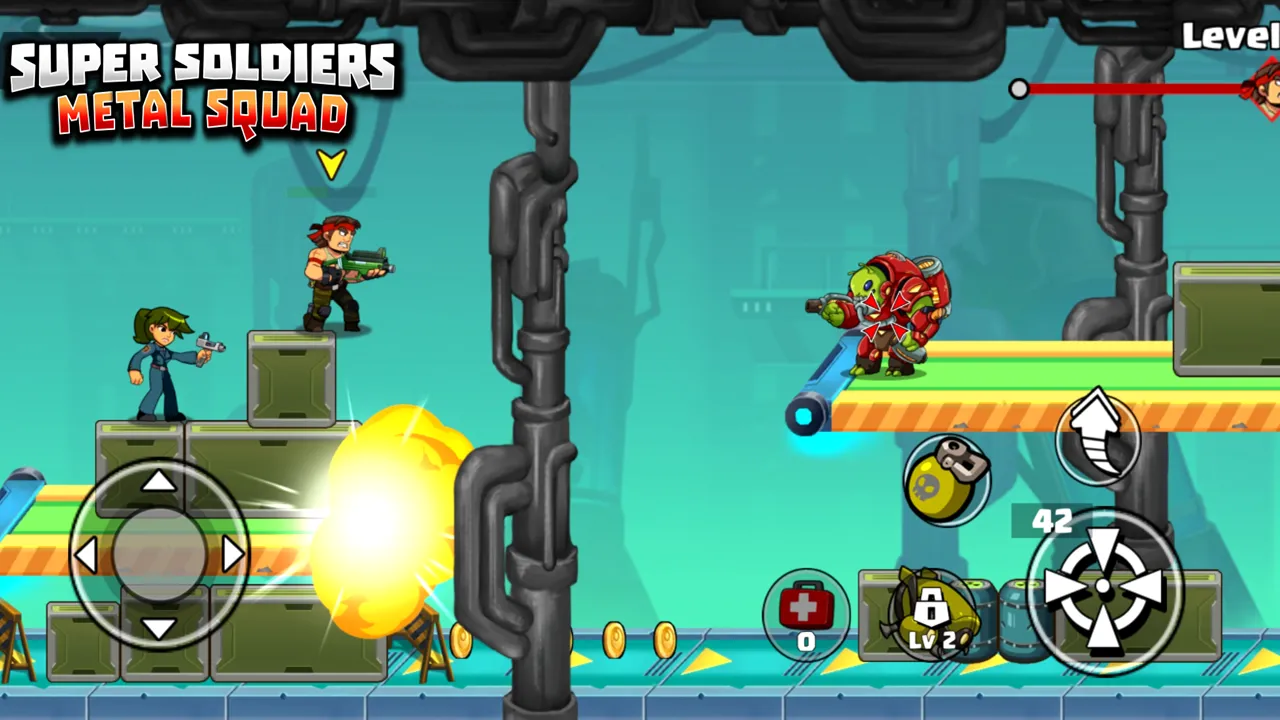 Super Soldiers : Metal Squad | Indus Appstore | Screenshot