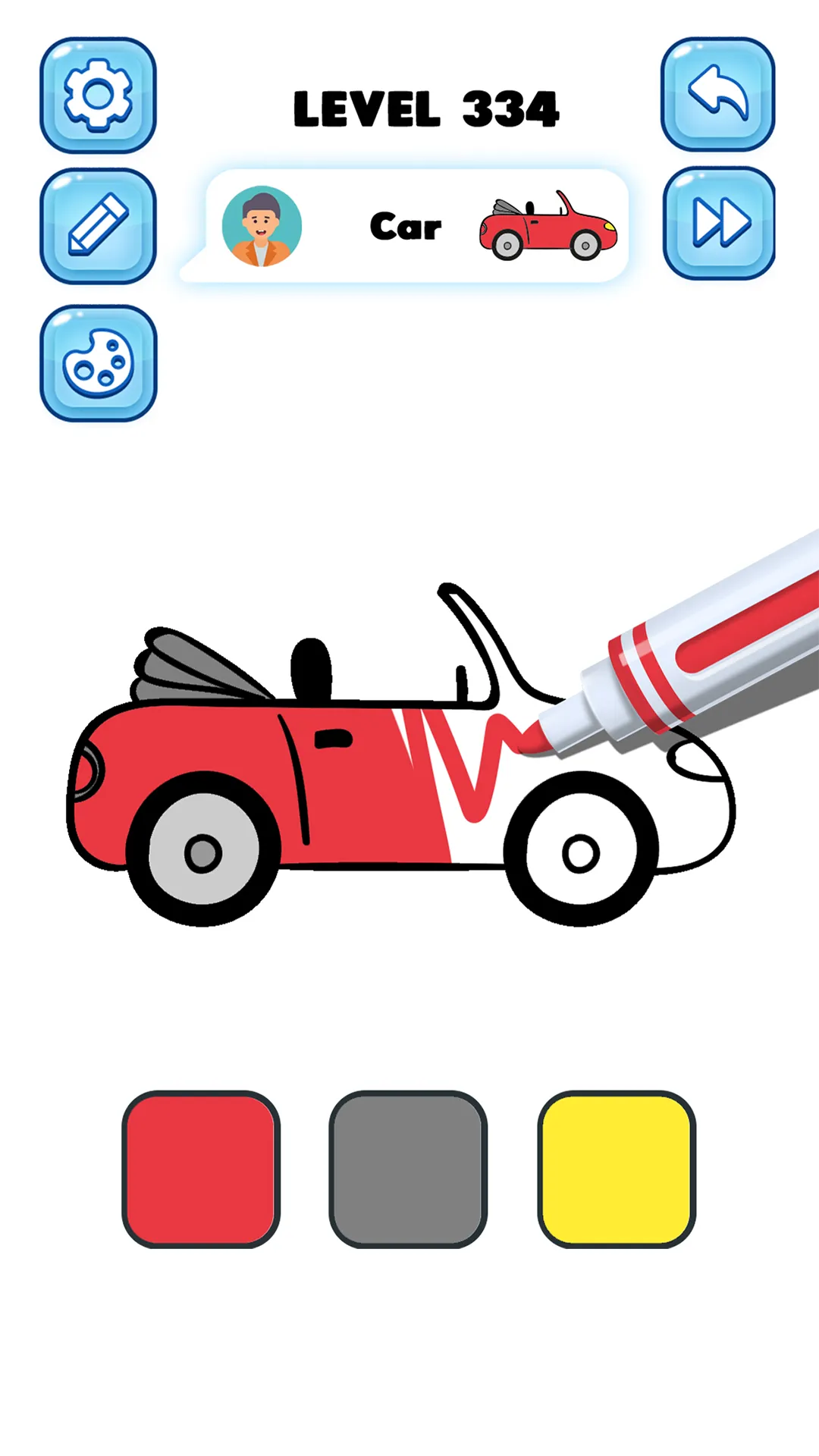 Car Coloring Pages ASMR | Indus Appstore | Screenshot