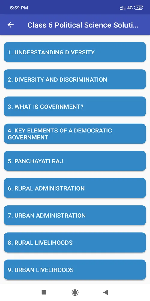 6 Political Science Solutions | Indus Appstore | Screenshot