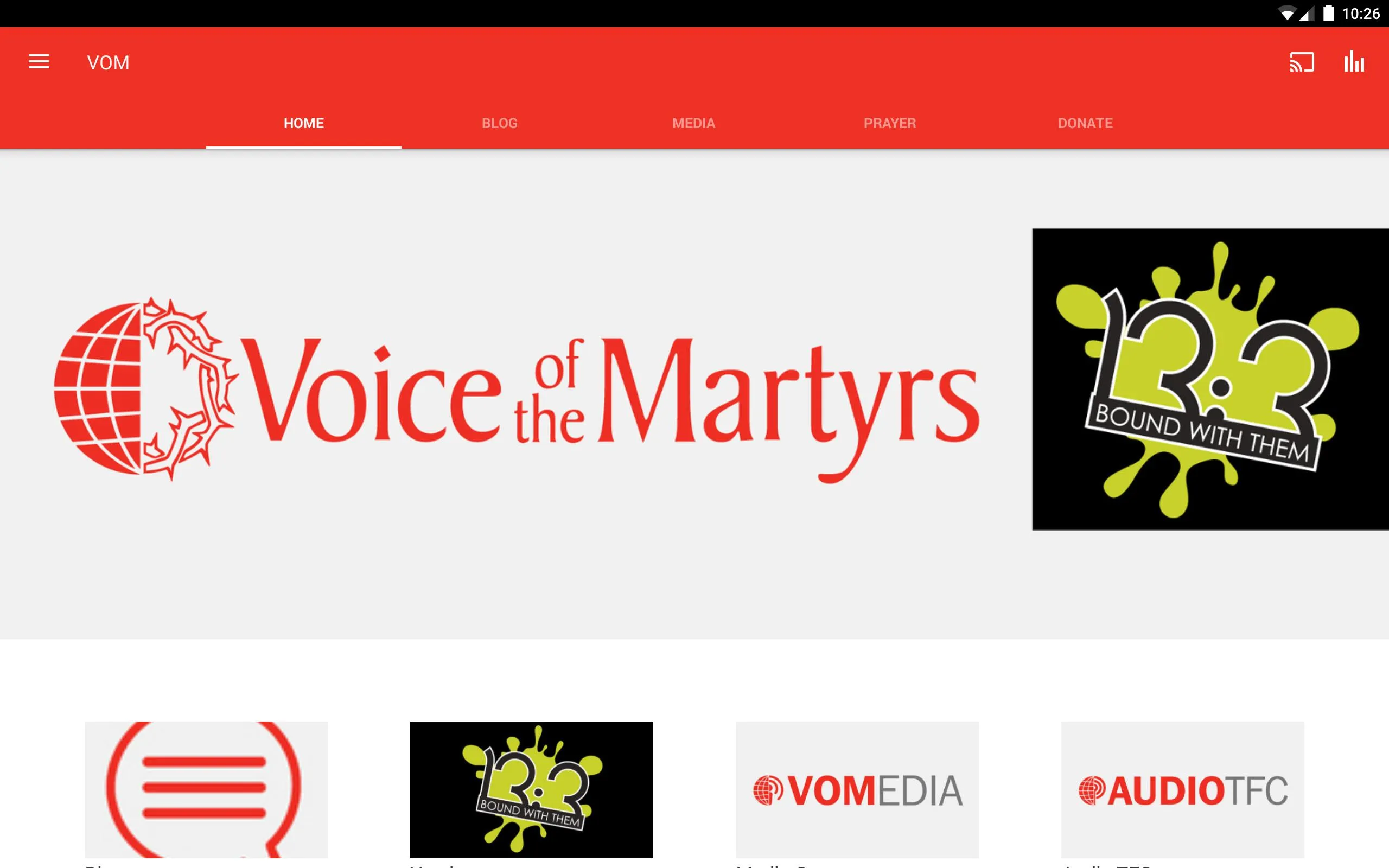 Voice of the Martyrs Australia | Indus Appstore | Screenshot