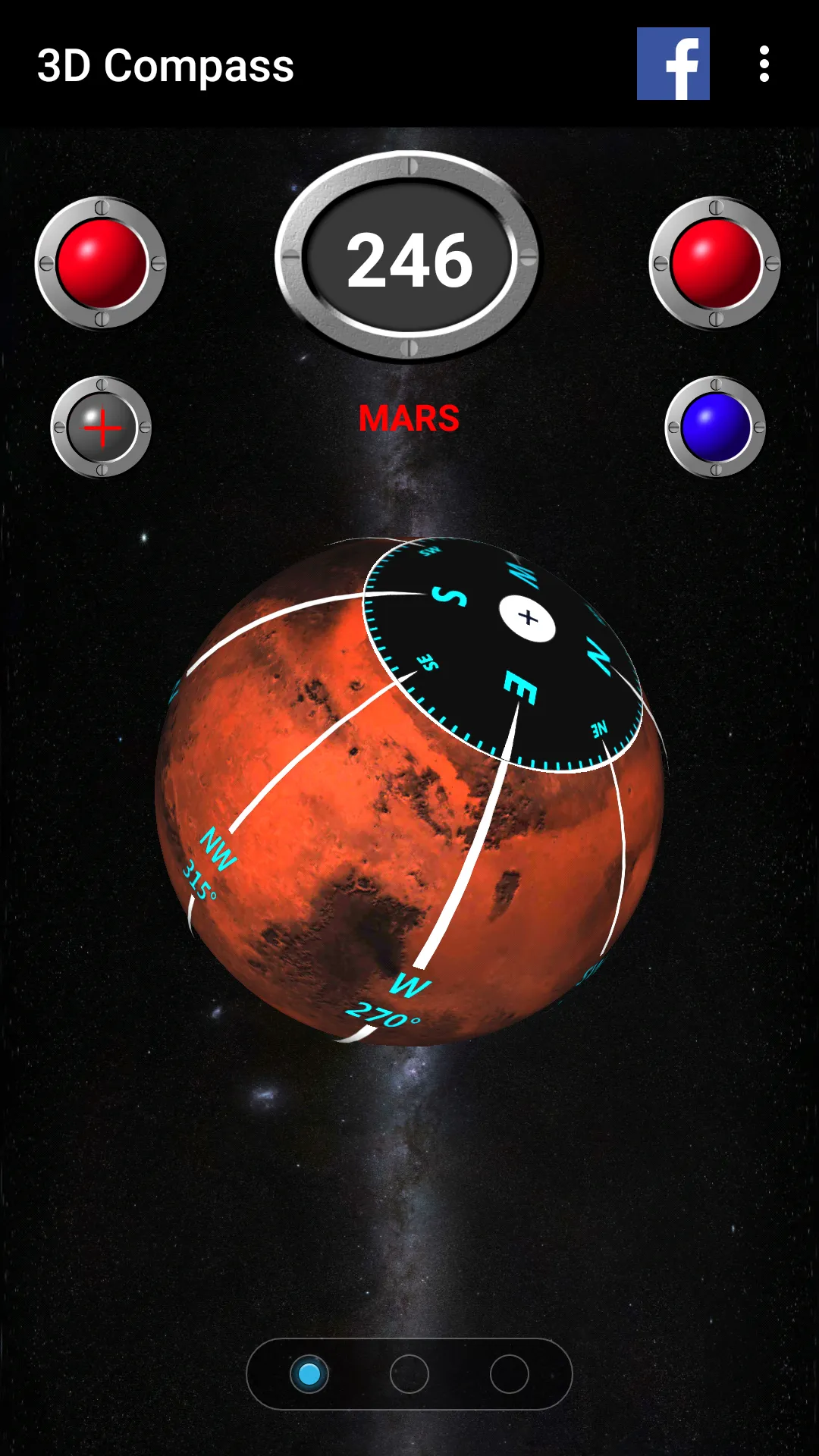 3D Globe Compass | Indus Appstore | Screenshot