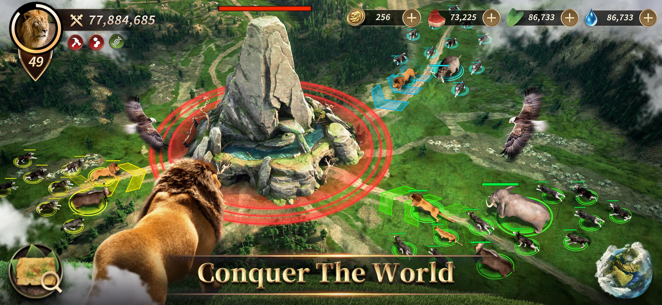 Beast Lord: The New Land | Indus Appstore | Screenshot