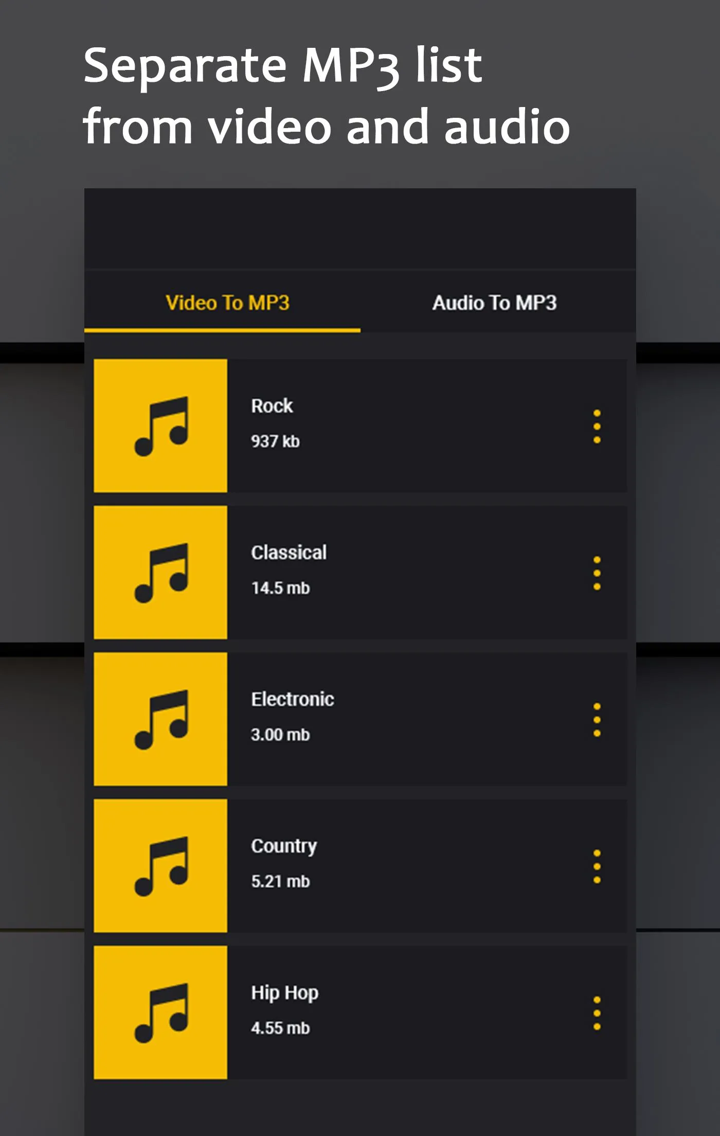 Video To Audio Converter Mp3 | Indus Appstore | Screenshot