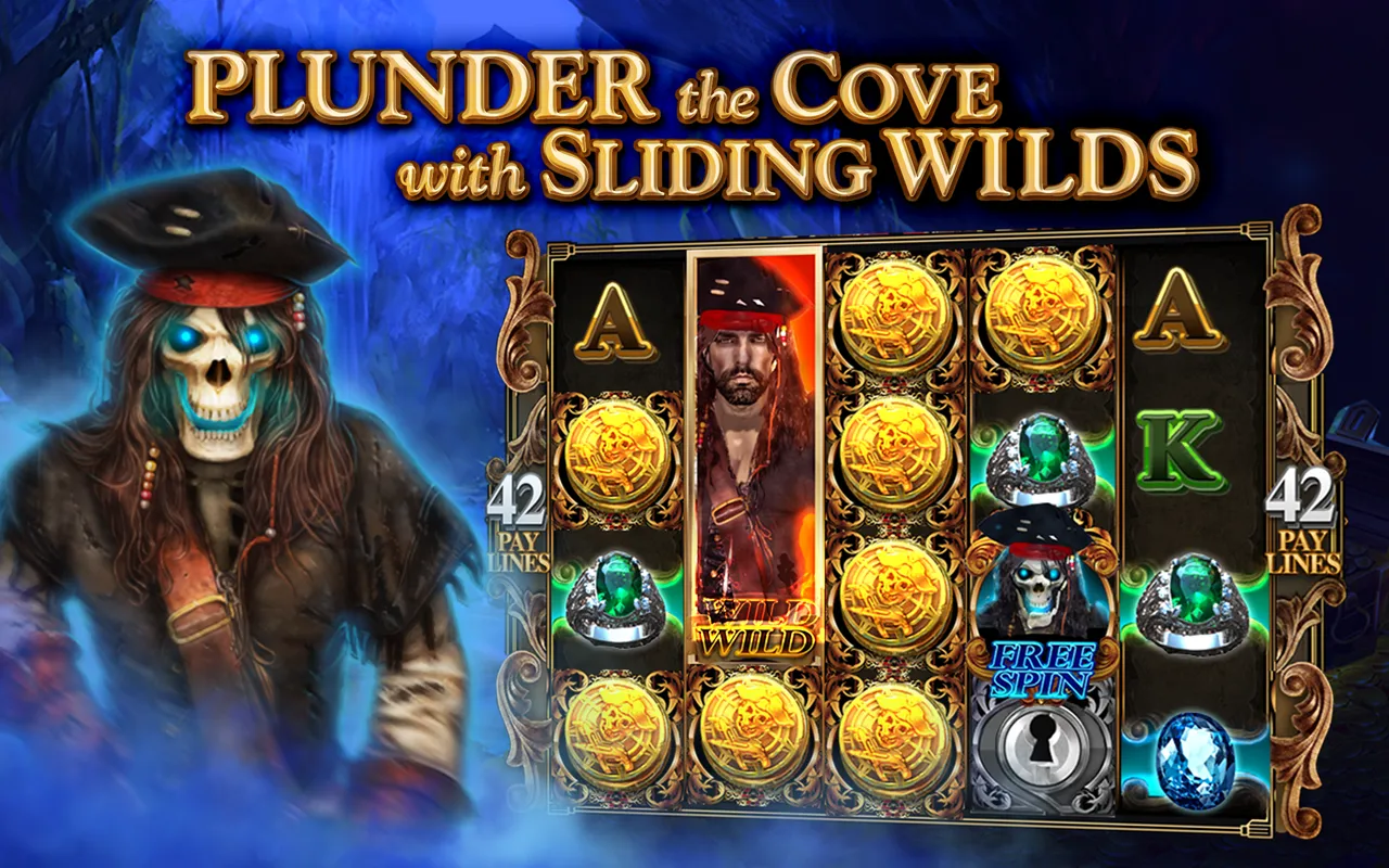 Pirates of the Dark Seas Slots | Indus Appstore | Screenshot