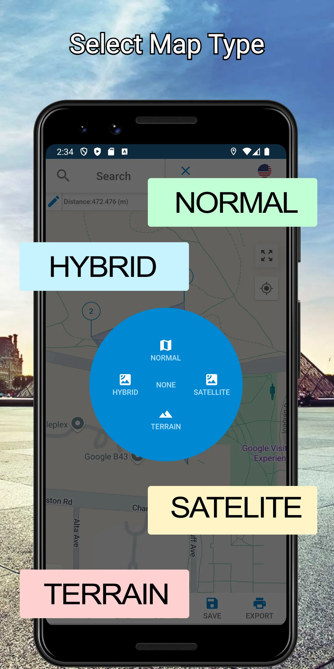 Area Calculator For Land | Indus Appstore | Screenshot