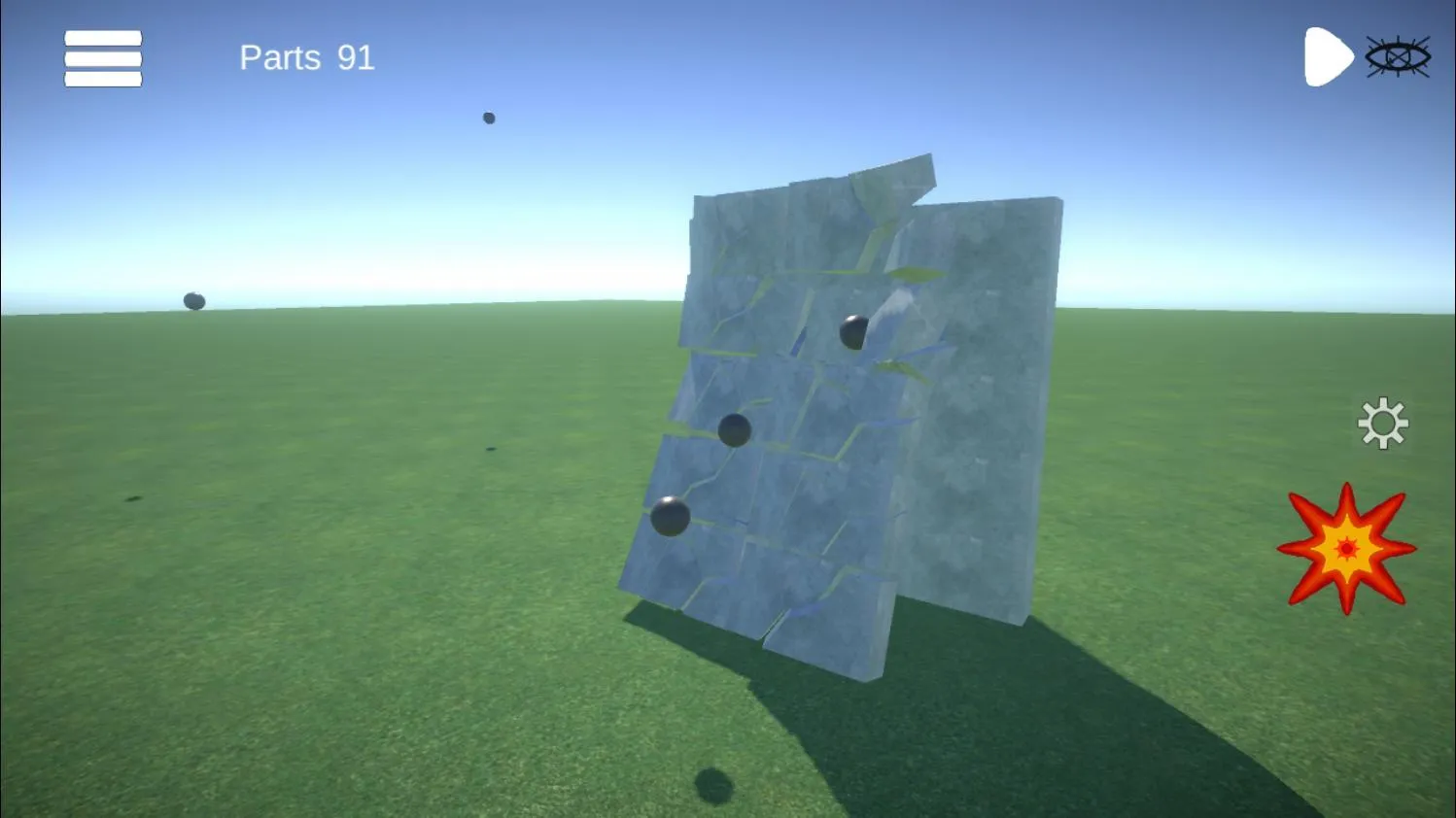 Sandbox destruction simulation | Indus Appstore | Screenshot