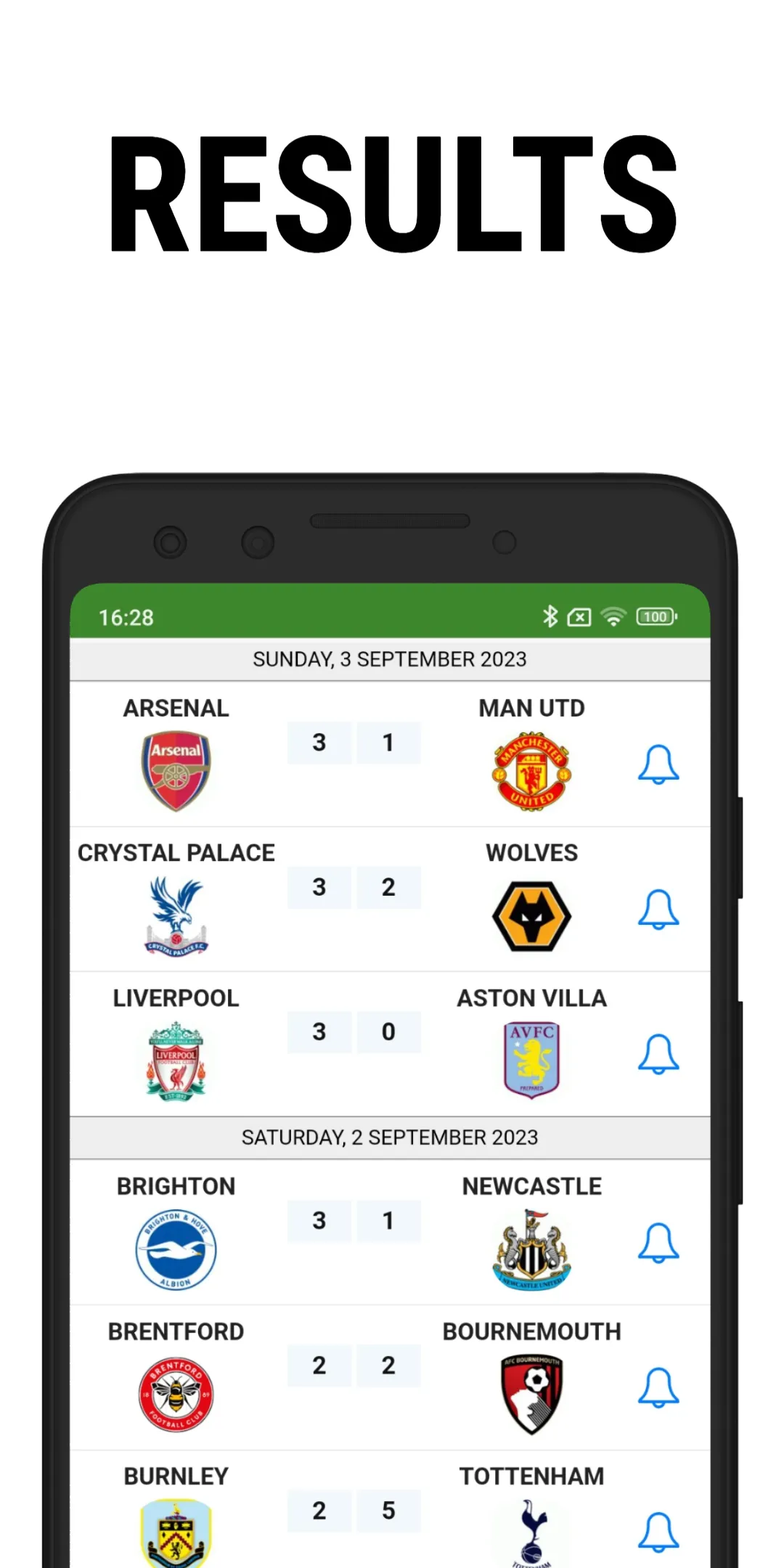 Football Live Scores | Indus Appstore | Screenshot