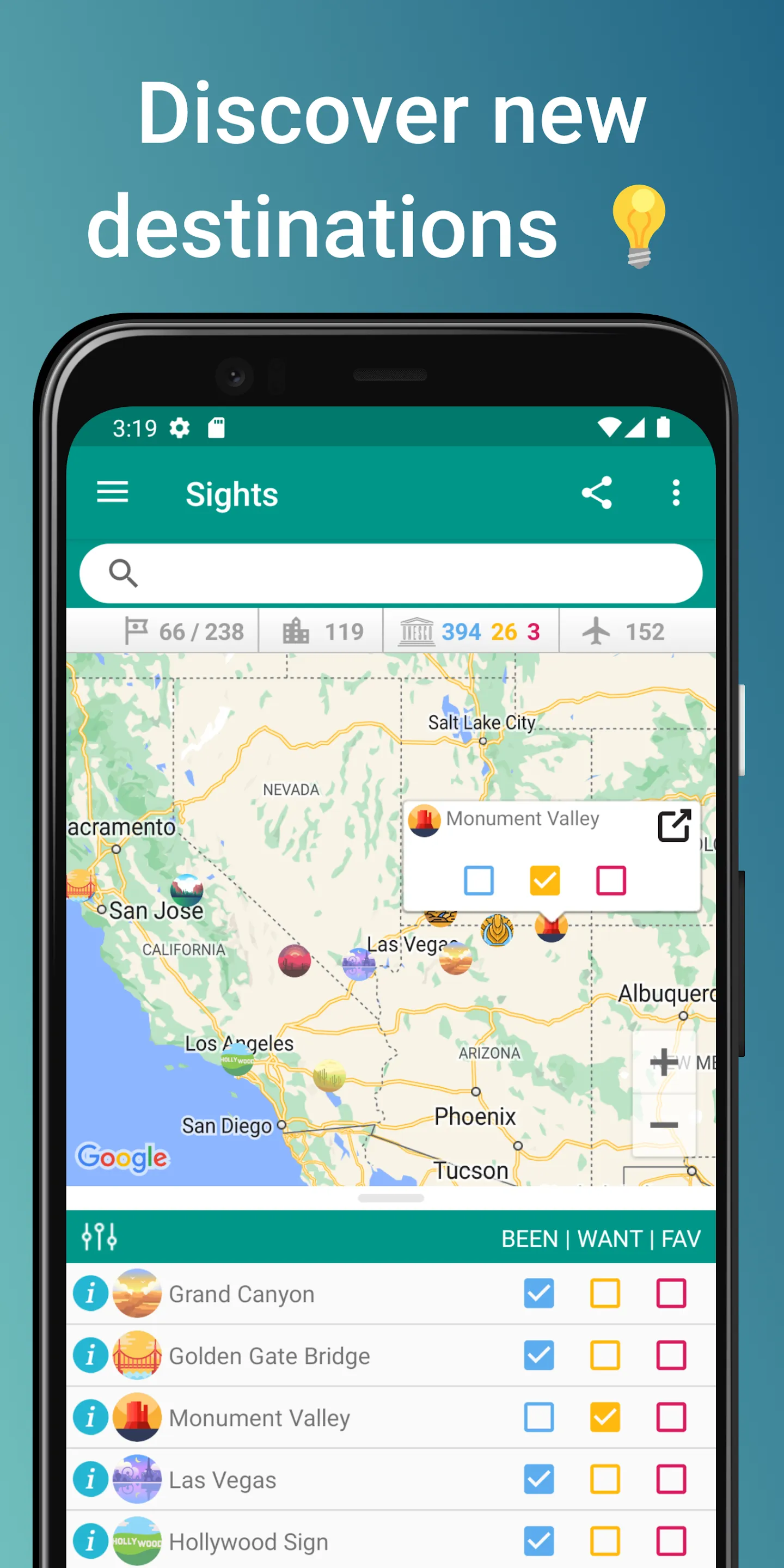 Places Been - Travel Tracker | Indus Appstore | Screenshot