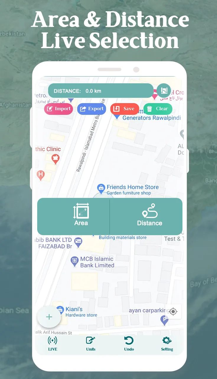 Area Calculator For Land | Indus Appstore | Screenshot