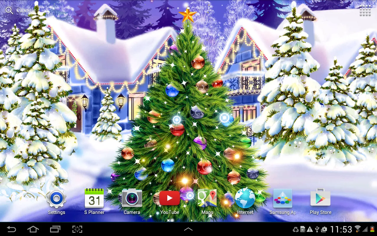 Christmas Rink Live Wallpaper | Indus Appstore | Screenshot