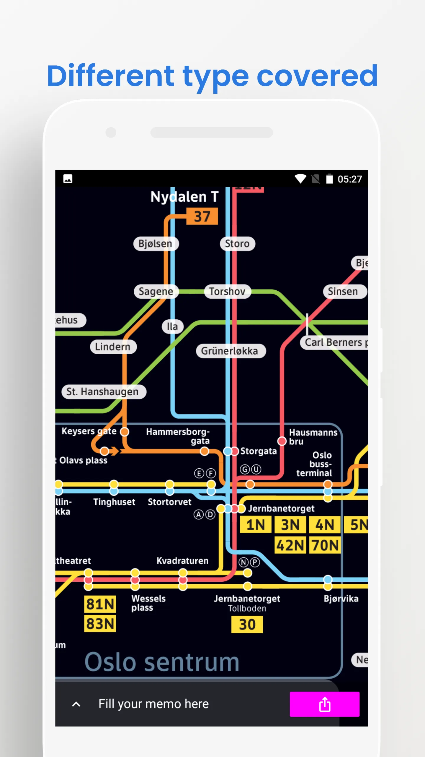 Oslo Metro Bus Travel Guide | Indus Appstore | Screenshot