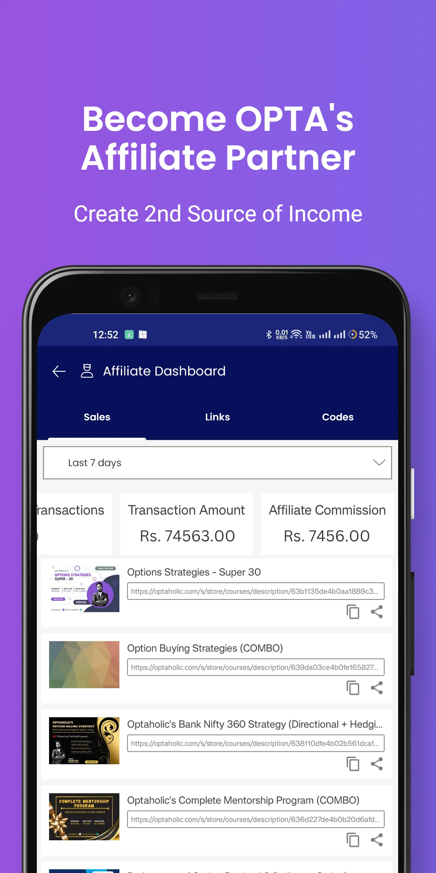 Optaholic - Learn Stock Market | Indus Appstore | Screenshot