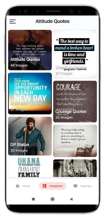 Attitude Quotes & DP Status | Indus Appstore | Screenshot