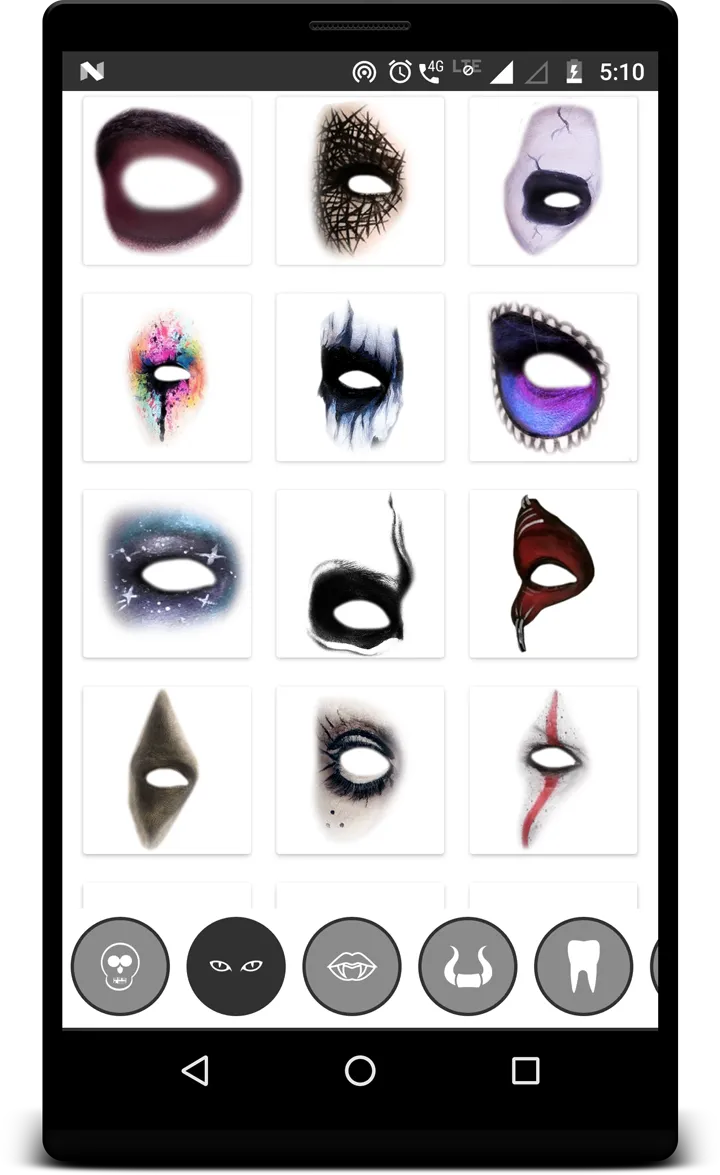 Halloween makeup editor | Indus Appstore | Screenshot