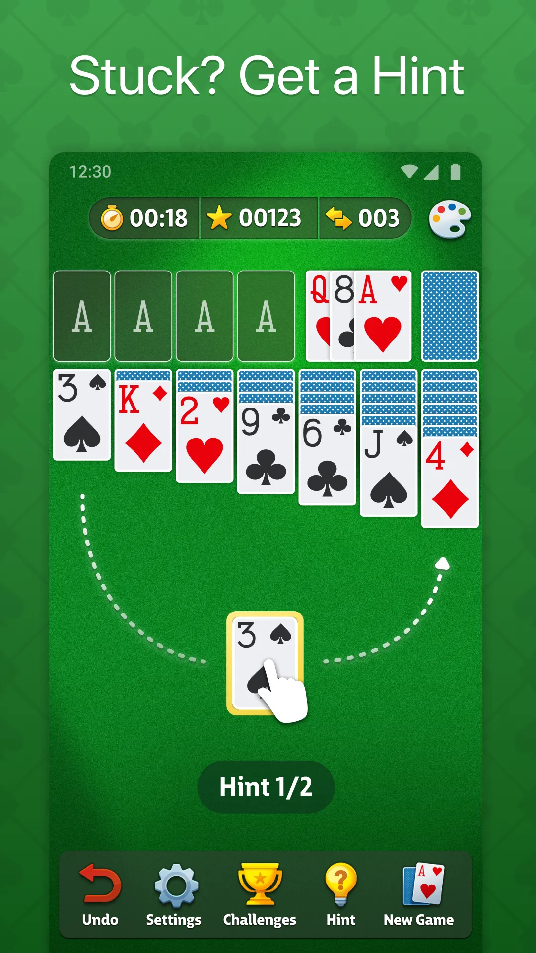 Solitaire - Classic Card Game | Indus Appstore | Screenshot