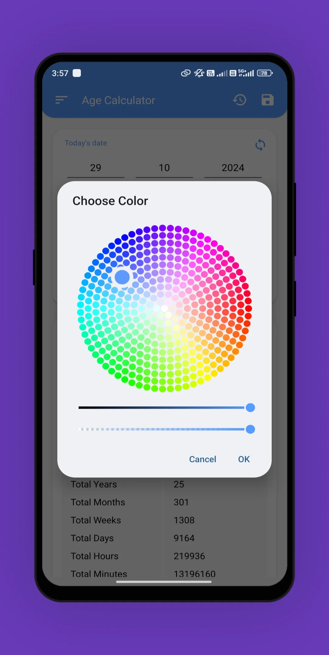AGE Calculator (DOB) How U Old | Indus Appstore | Screenshot