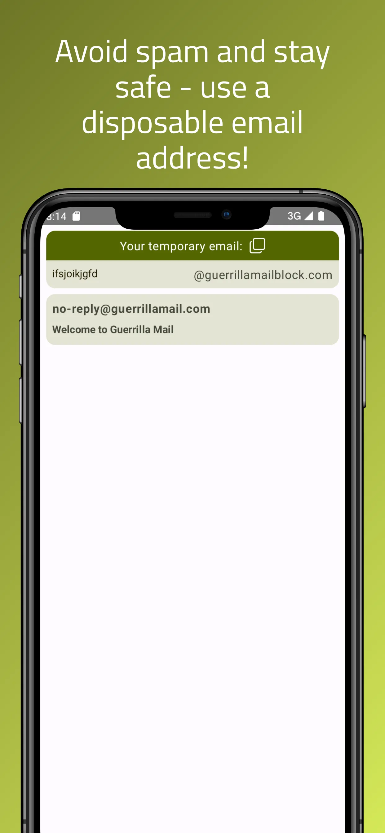 Guerrilla Mail - Temp Mail | Indus Appstore | Screenshot