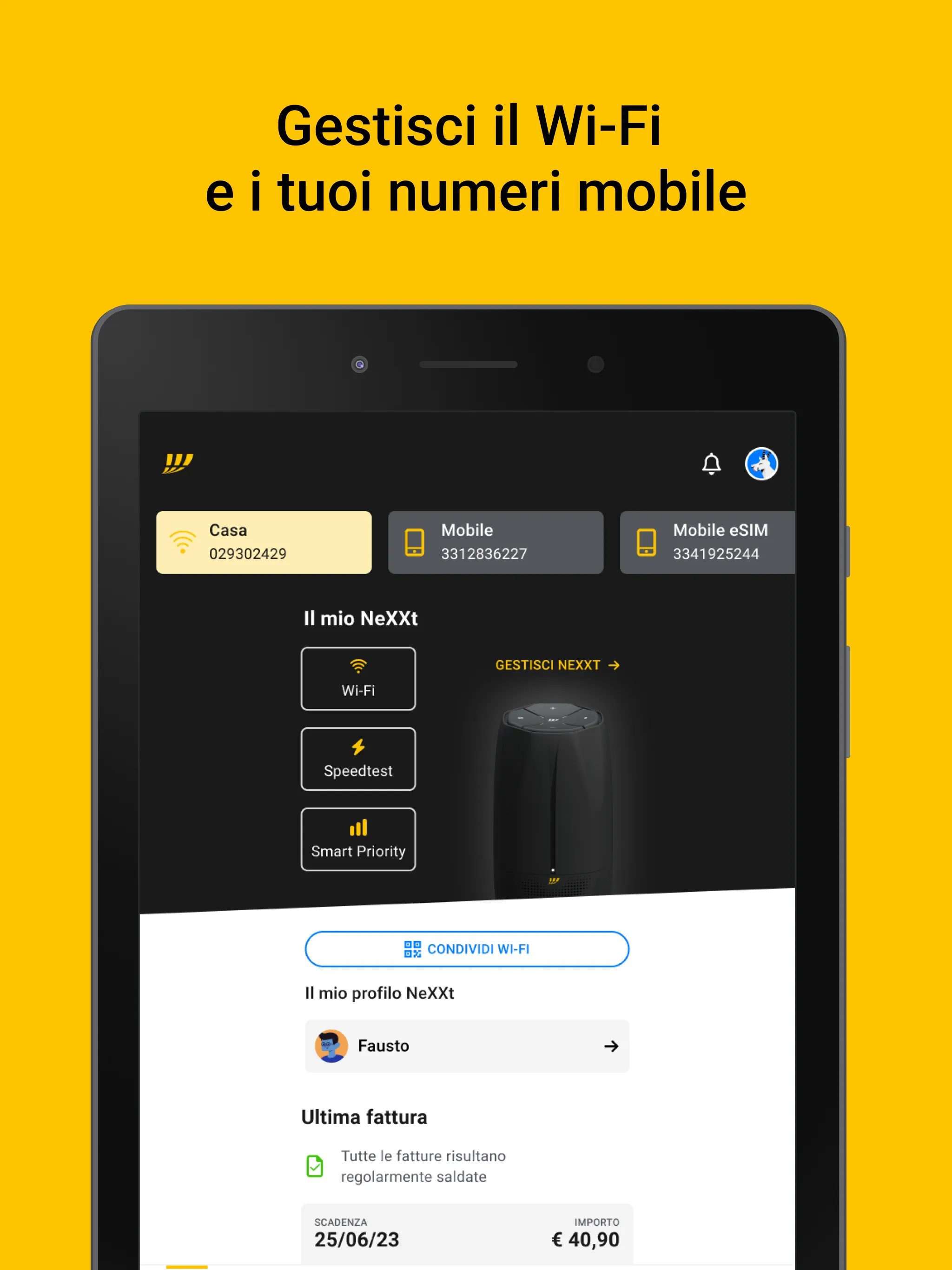 MyFastweb | Indus Appstore | Screenshot