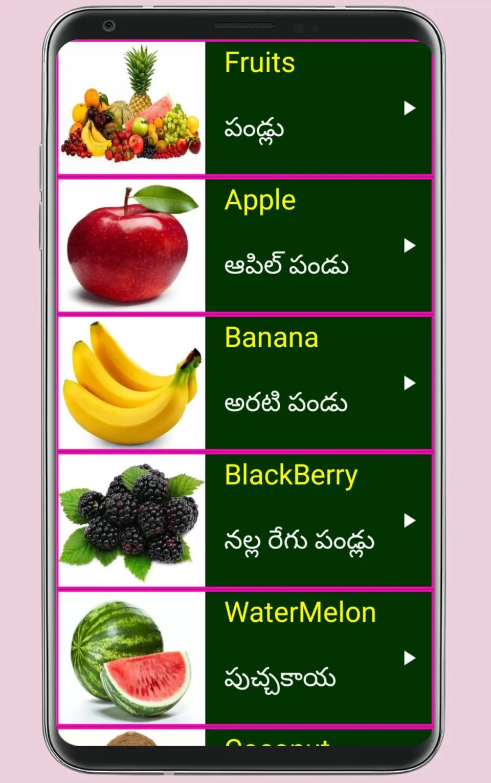 Learn English From Telugu | Indus Appstore | Screenshot