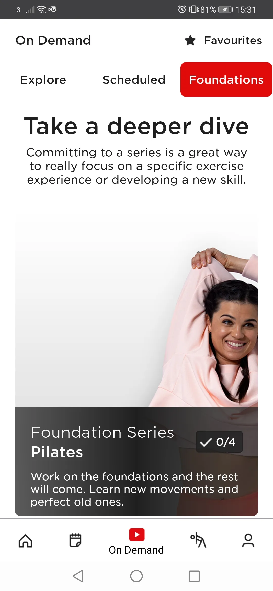 Virgin Active UK | Indus Appstore | Screenshot