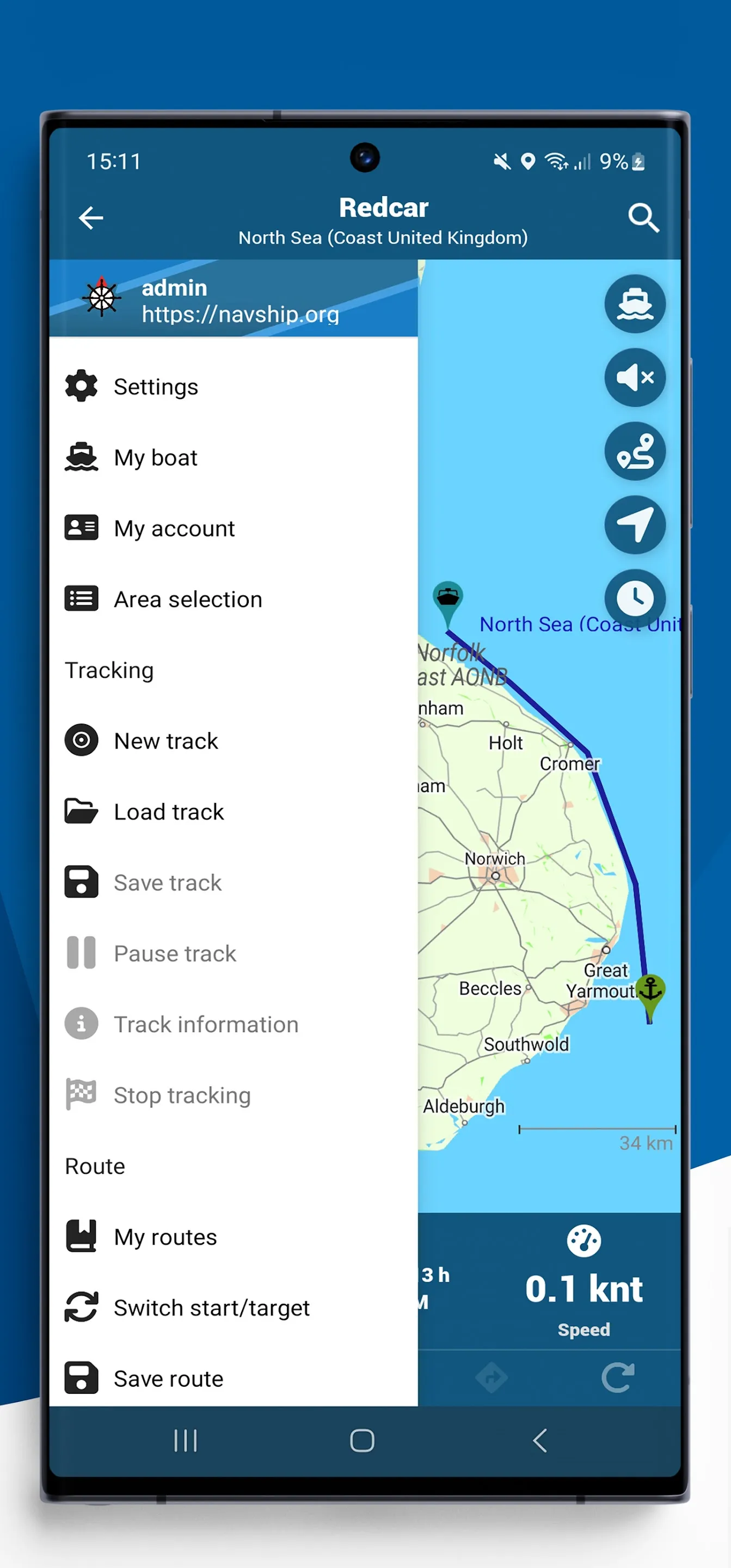 NavShip - Waterway Routing | Indus Appstore | Screenshot