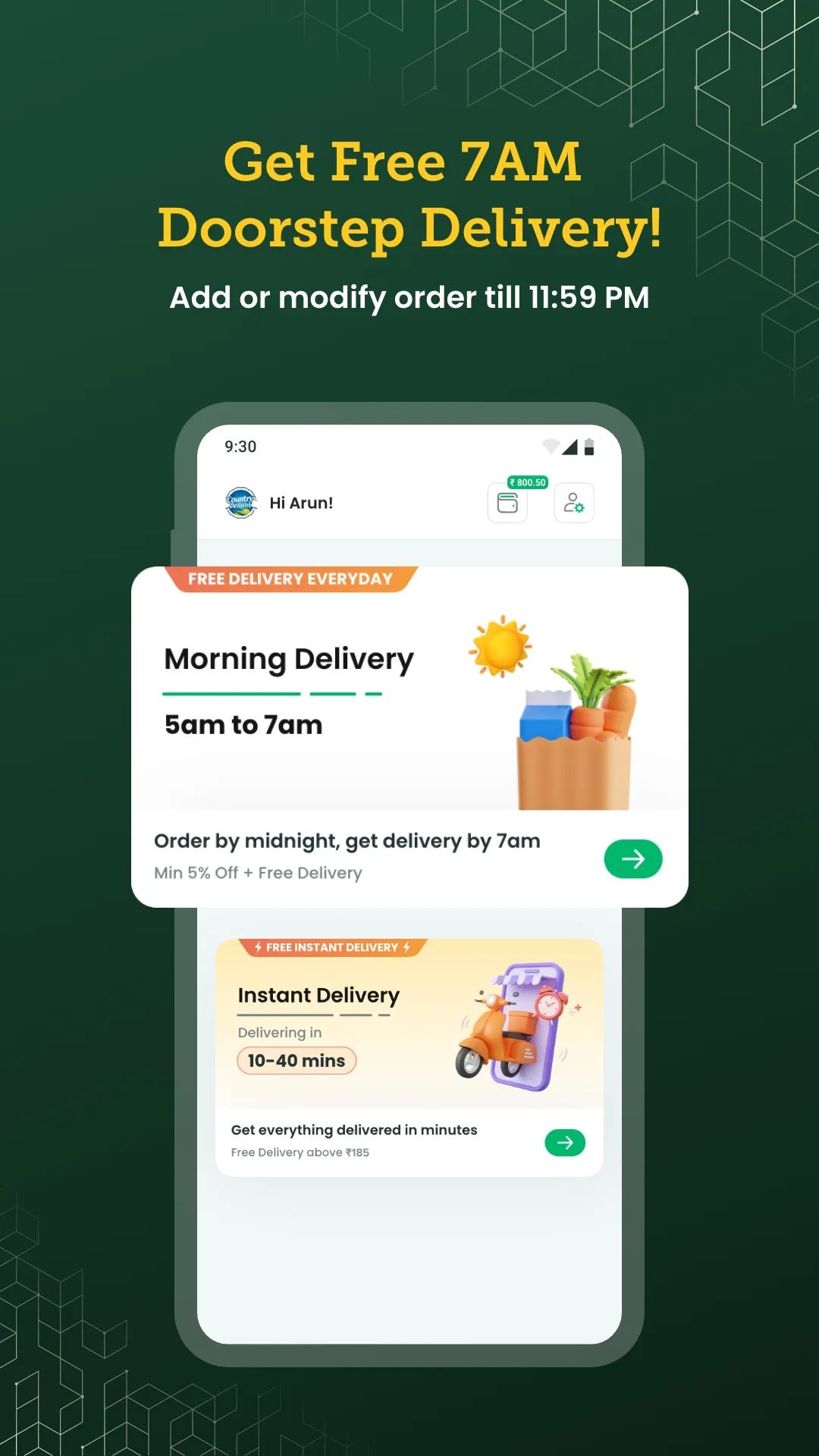 Country Delight: Milk Delivery | Indus Appstore | Screenshot