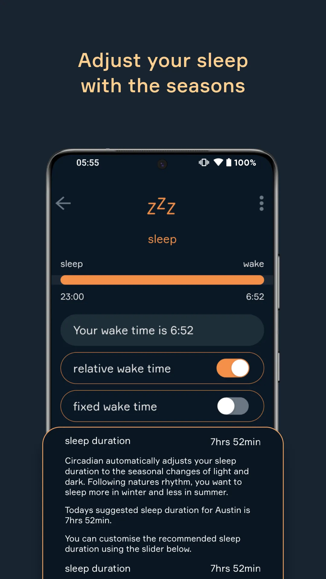 Circadian: Your Natural Rhythm | Indus Appstore | Screenshot