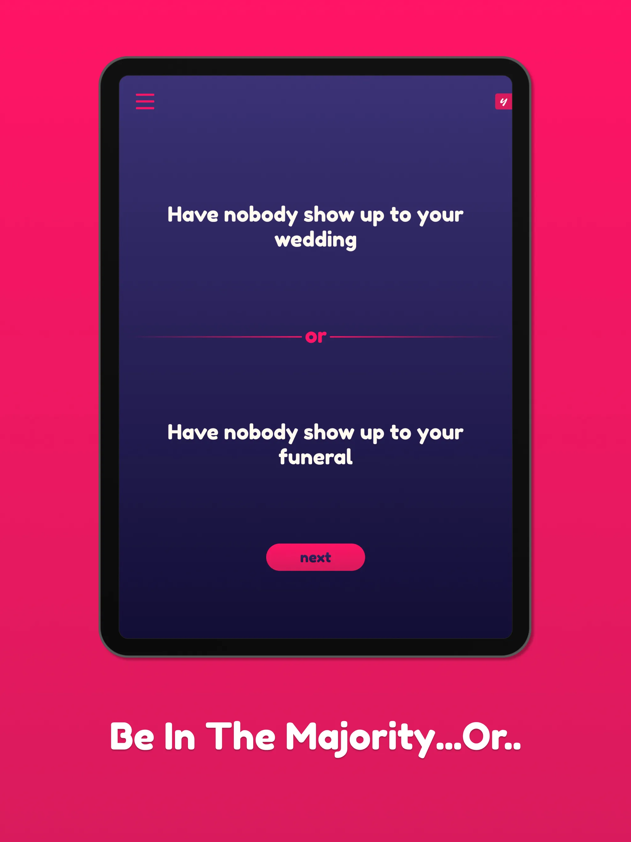 Would You Rather: Party Game | Indus Appstore | Screenshot