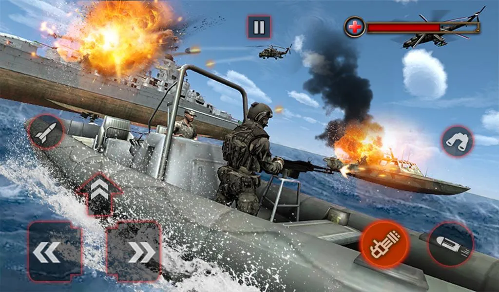 D-Day World War Naval Game | Indus Appstore | Screenshot