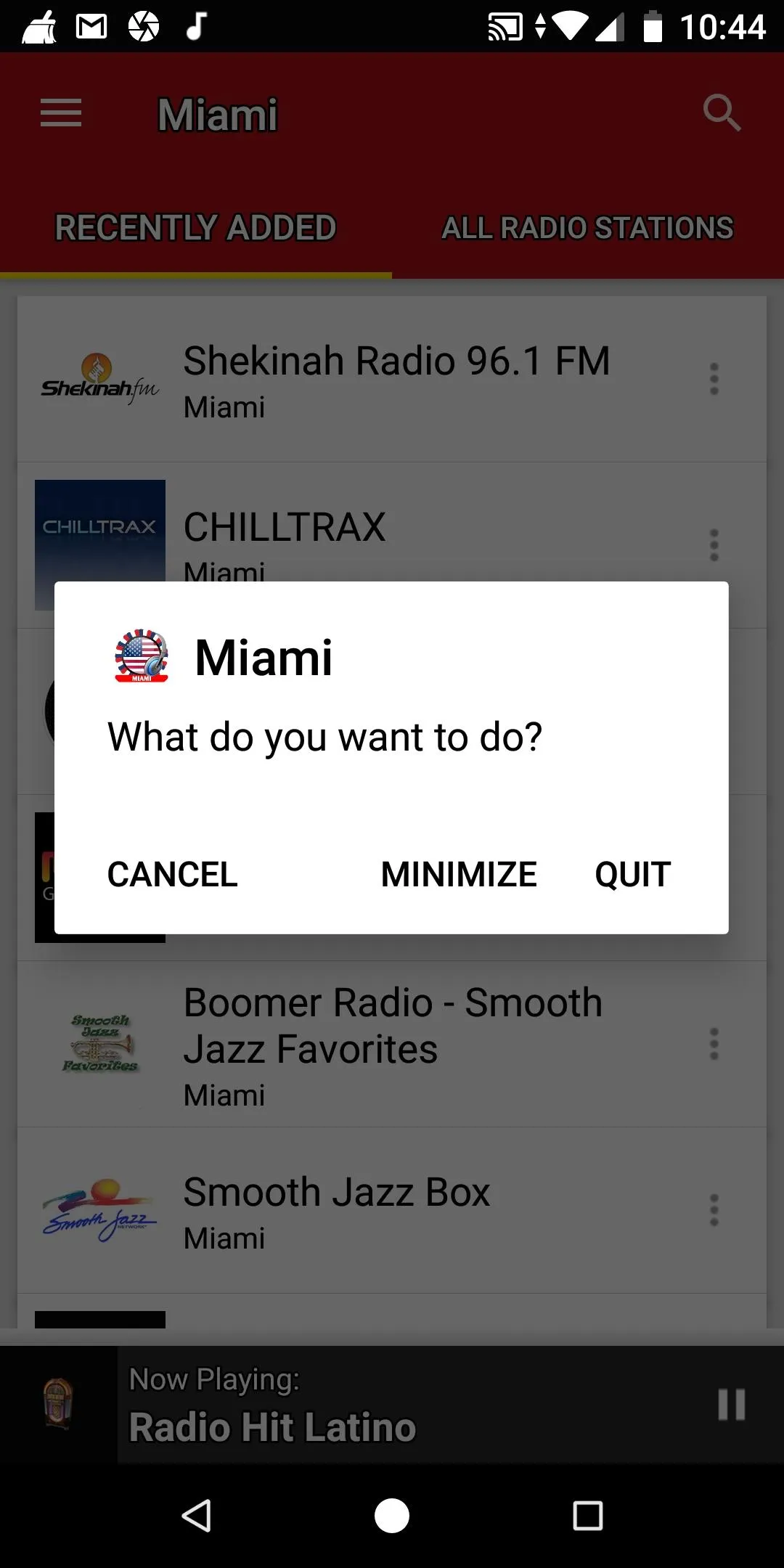 Miami Radio Stations - USA | Indus Appstore | Screenshot