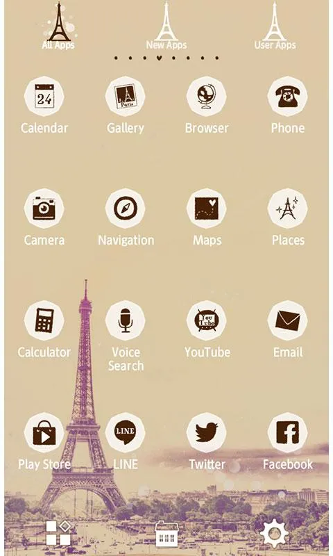 Eiffel Tower Theme-Paris sky- | Indus Appstore | Screenshot