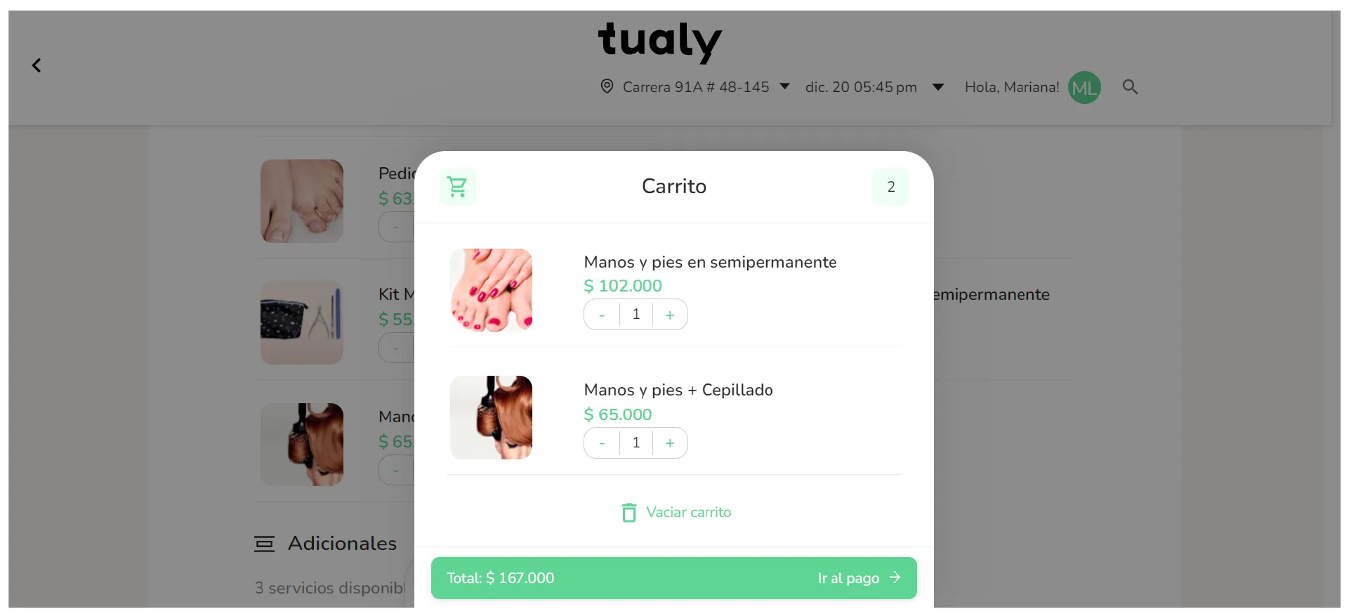 LaManicurista ahora en Tualy | Indus Appstore | Screenshot