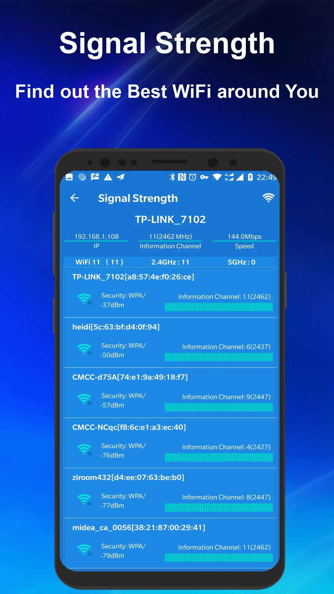 WiFi Manager - WiFi Analyzer | Indus Appstore | Screenshot