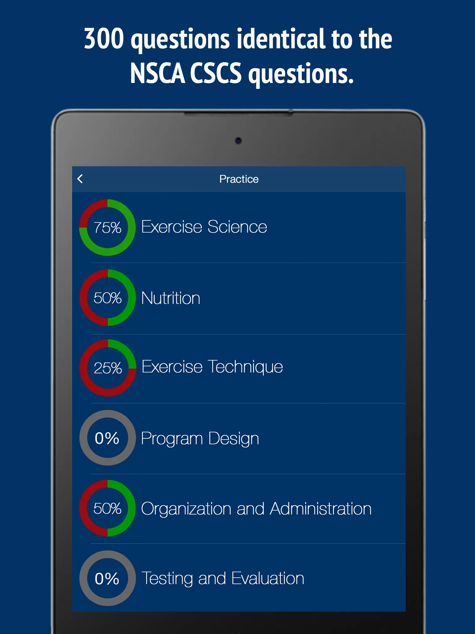 NSCA CSCS Practice Exam Prep 2 | Indus Appstore | Screenshot