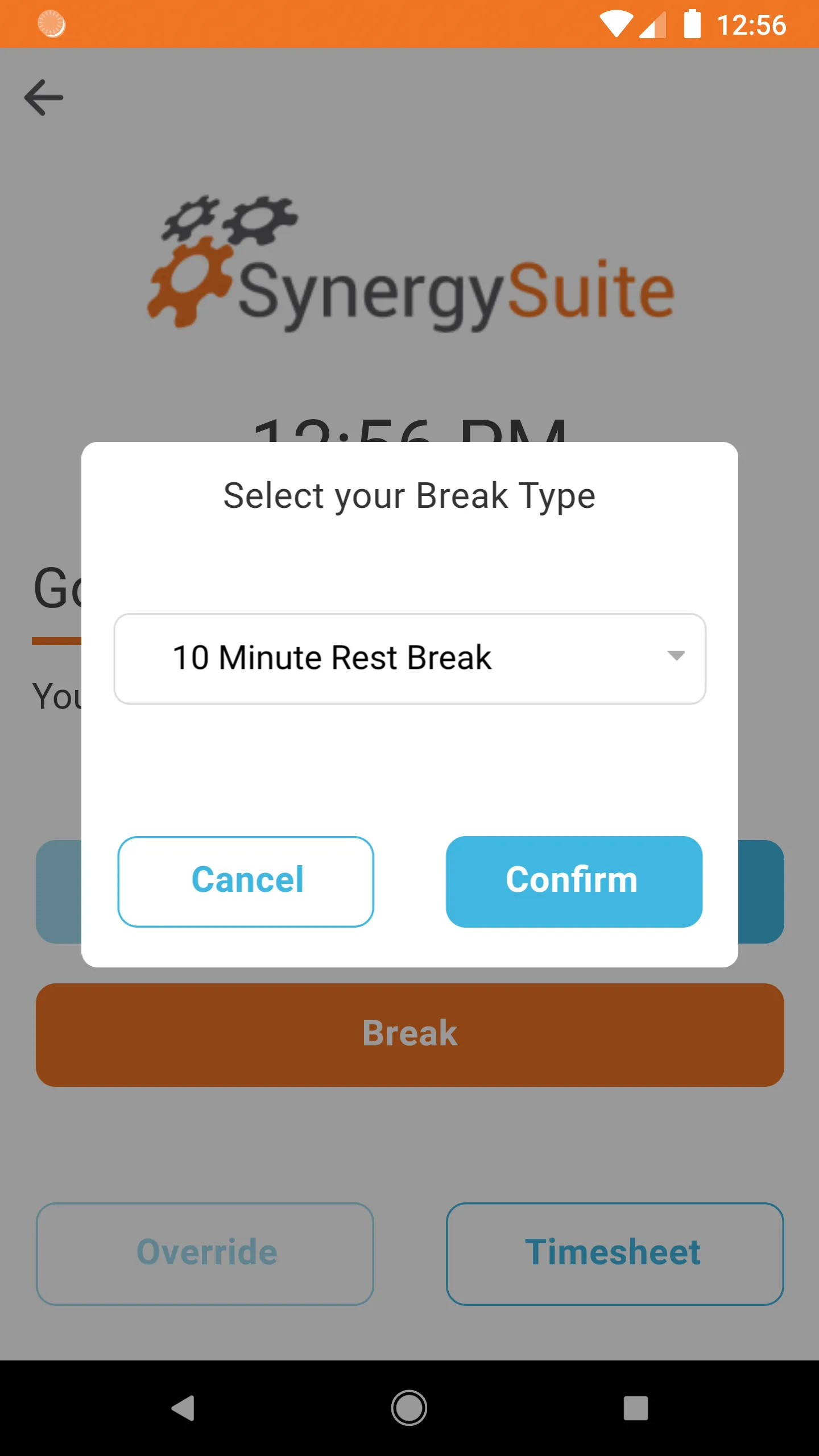 Clocking by SynergySuite | Indus Appstore | Screenshot