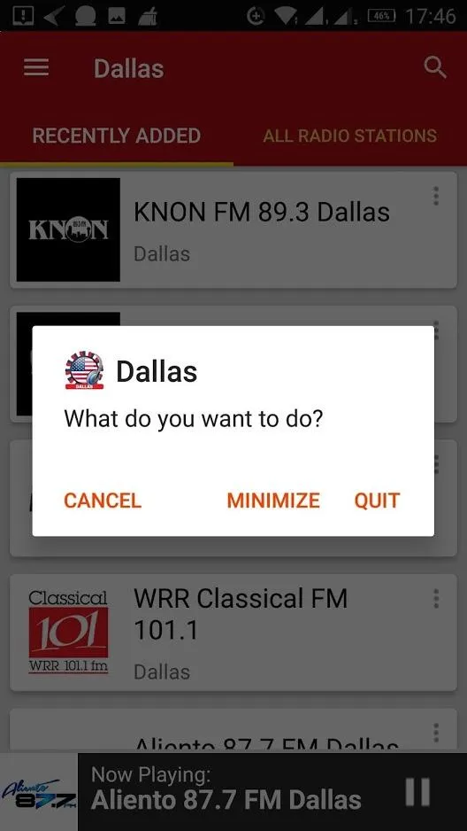 Dallas Radio Stations | Indus Appstore | Screenshot