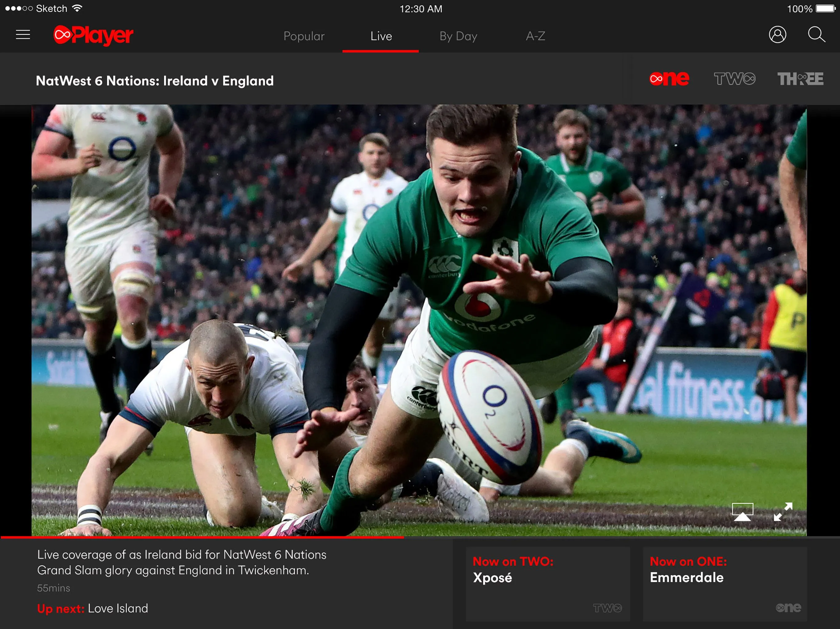 Virgin Media Player | Indus Appstore | Screenshot