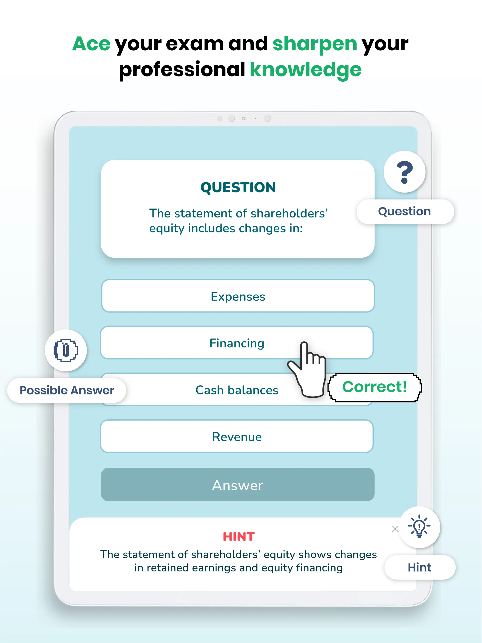 Accounting Quiz Game | Indus Appstore | Screenshot