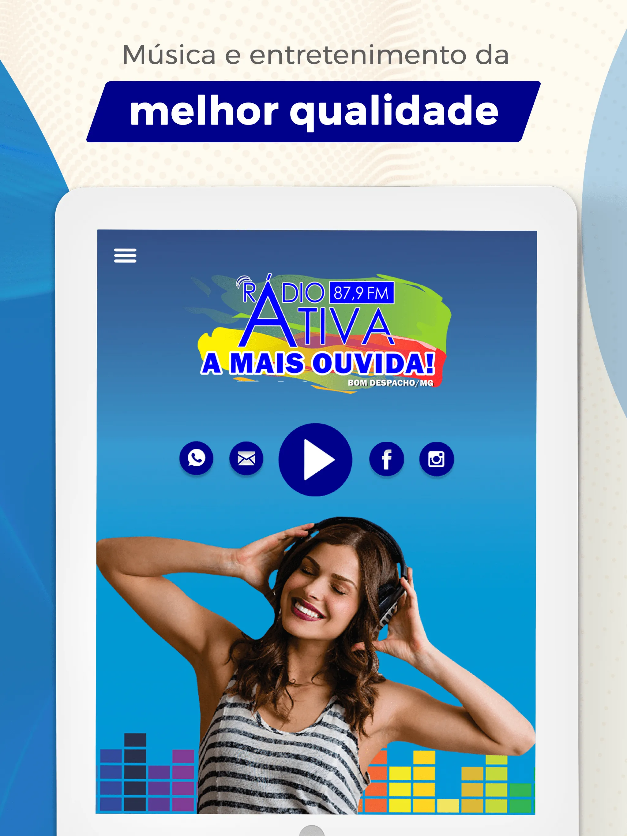 Ativa FM 87.9 | Indus Appstore | Screenshot