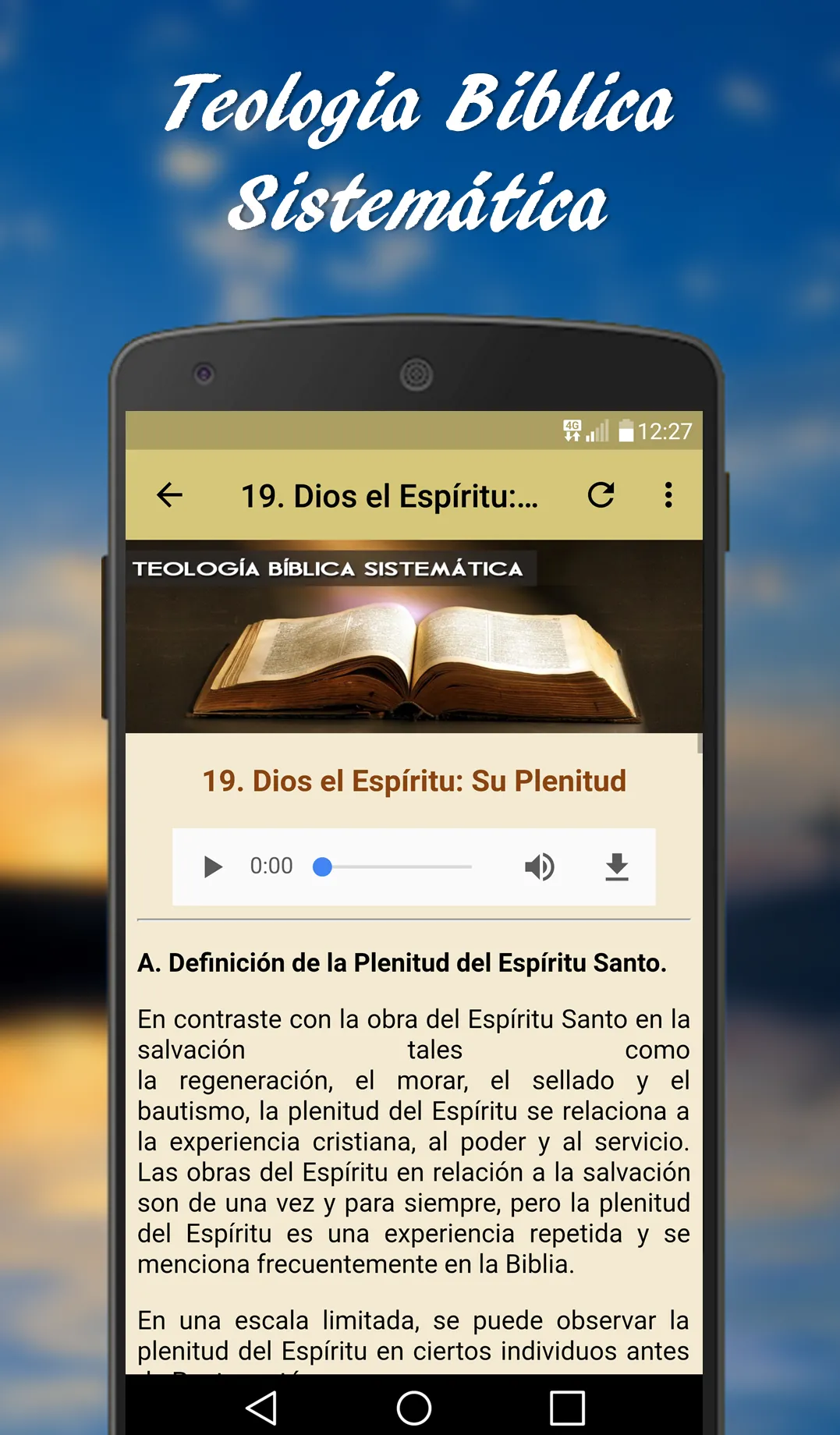 Teología Bíblica Sistemática | Indus Appstore | Screenshot