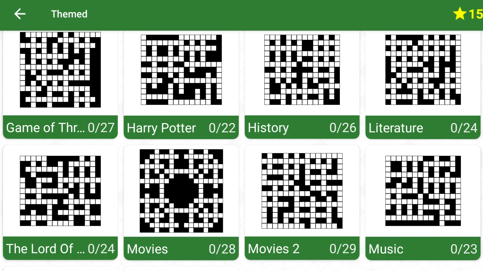 English Crossword puzzle | Indus Appstore | Screenshot