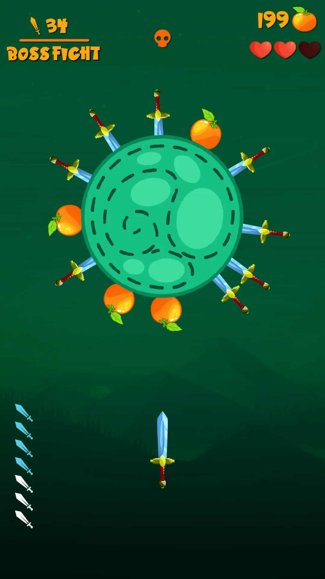 Knife Shooter: Throw & Hit | Indus Appstore | Screenshot