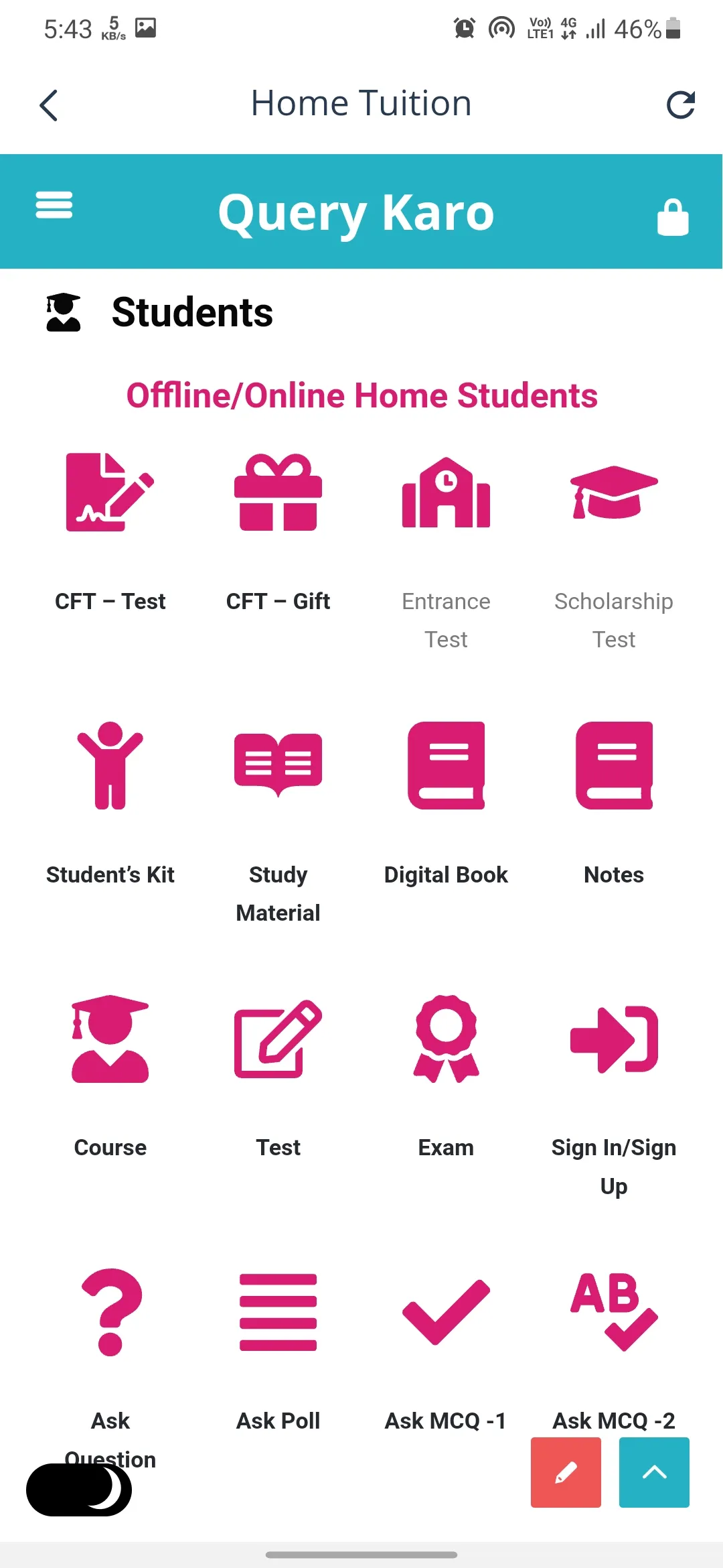 Query Karo: Home Tuition App | Indus Appstore | Screenshot